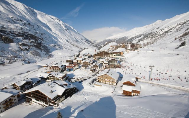 Obergurgl dorp