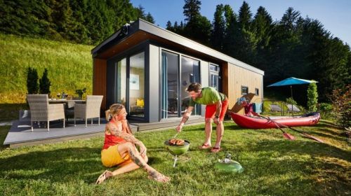 chalet op de camping