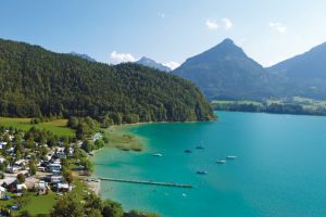 Wolgangsee camping aan het meer