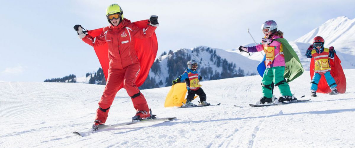 Skiles kinderen Oostenrijk